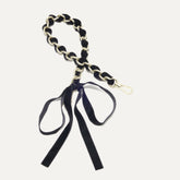 The Shoulder Strap - Velvet Black Chain