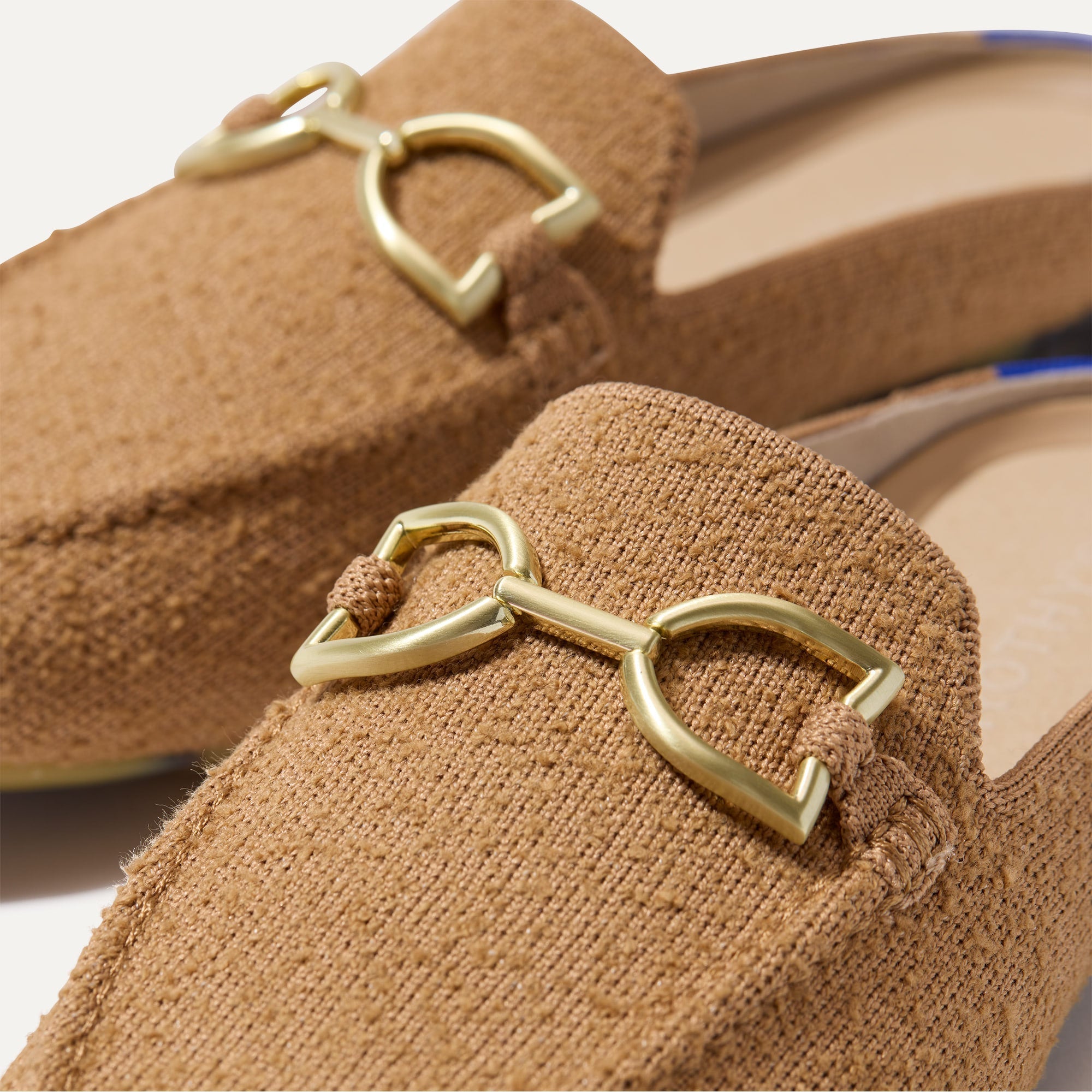 The Double Bit Loafer Mule - Wren Bouclé