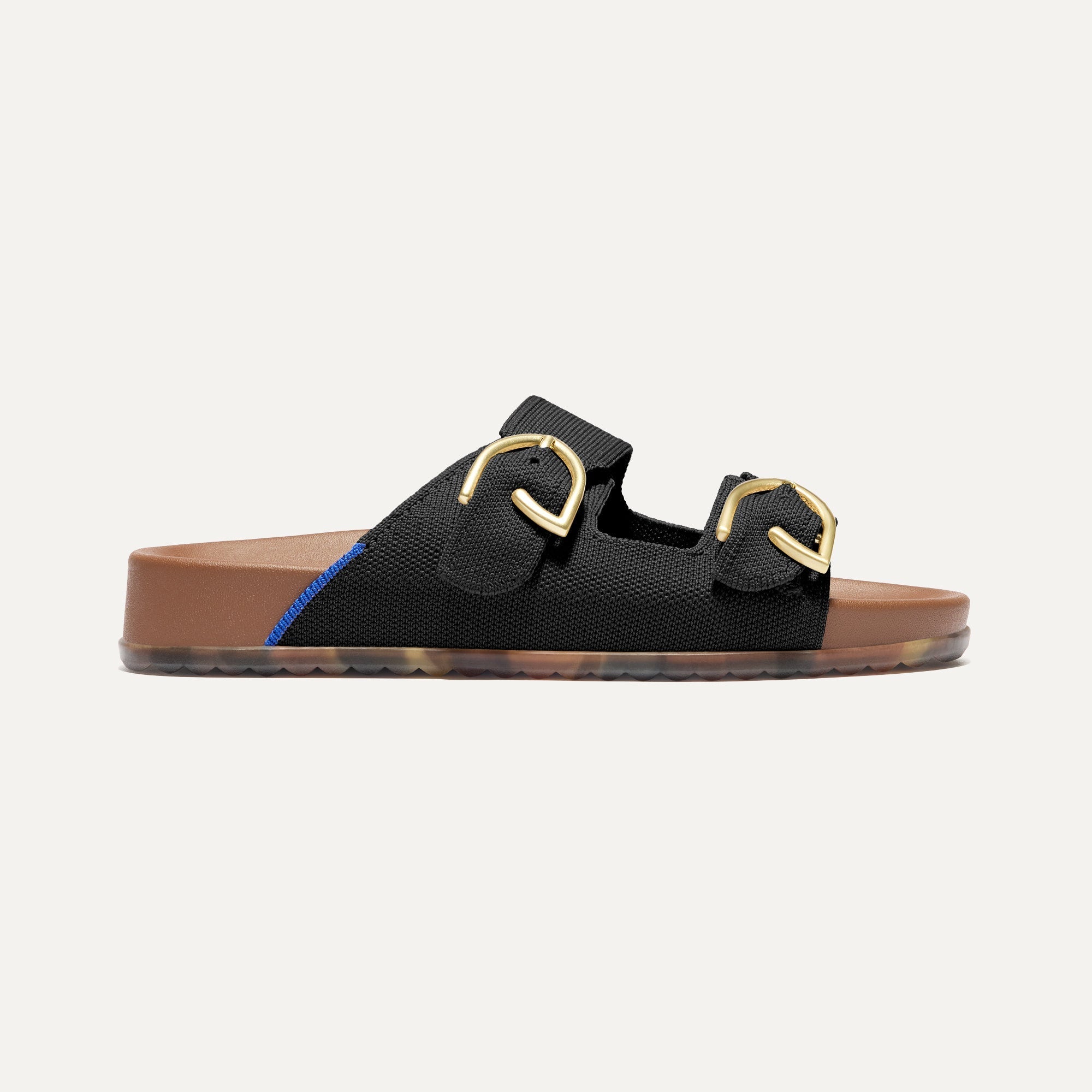The Buckle Slide - Black